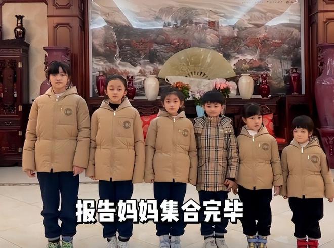 河南39岁女子连生6娃每个娃配一个保姆家教丈夫身份却不一般(图1)