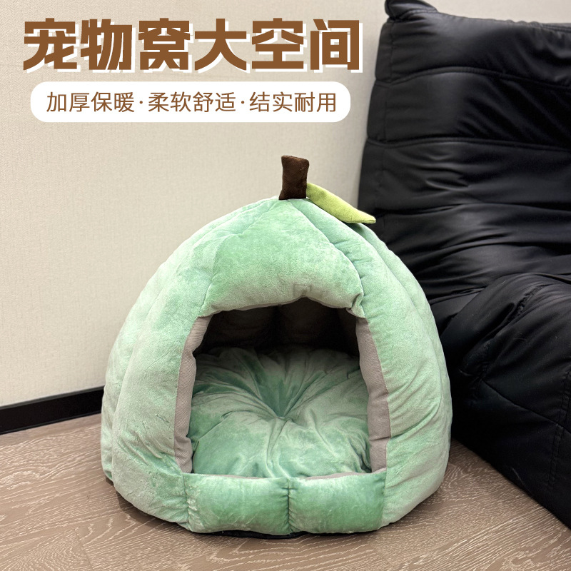 自从有了自己的小床每天准时上床睡觉(图1)
